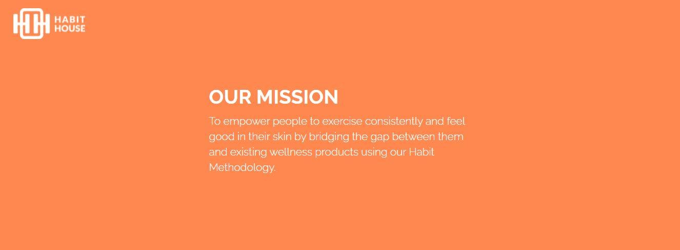 Habit House的橙白品牌色搭配方案 Habit House的橙白品牌色搭配方案